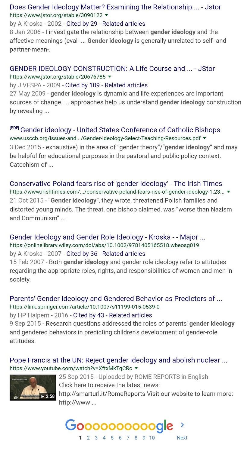 Gender Ideology? Up Yours!