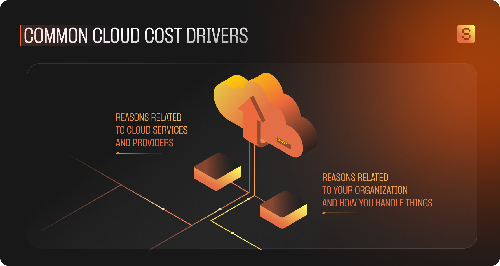 To understand how to approach cloud cost optimization, you have to understand the common cloud cost drivers. 