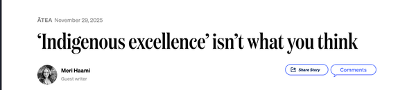 A headline of a text for a news article. 