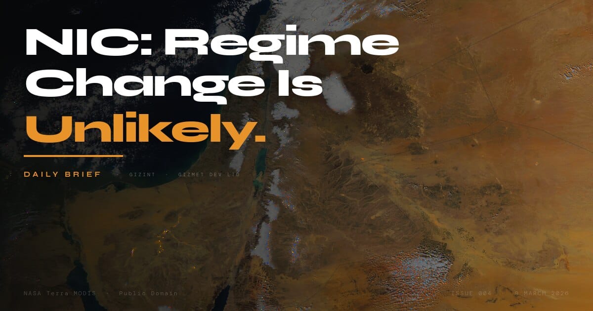 GIZINT — The Daily Brief | Issue 004