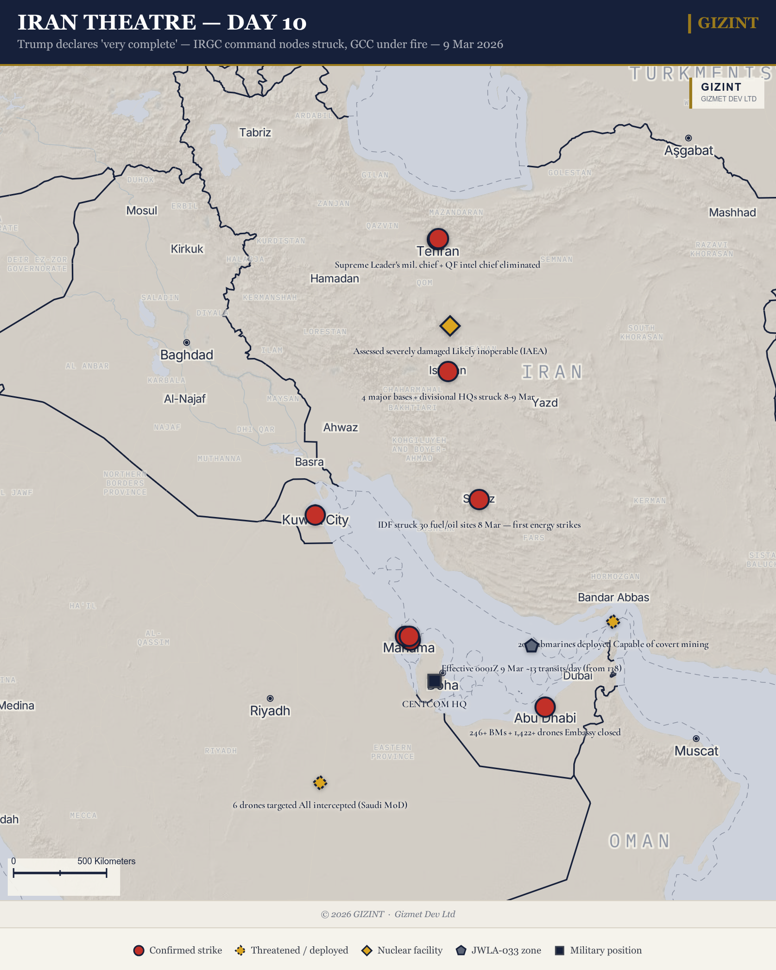 Theatre map