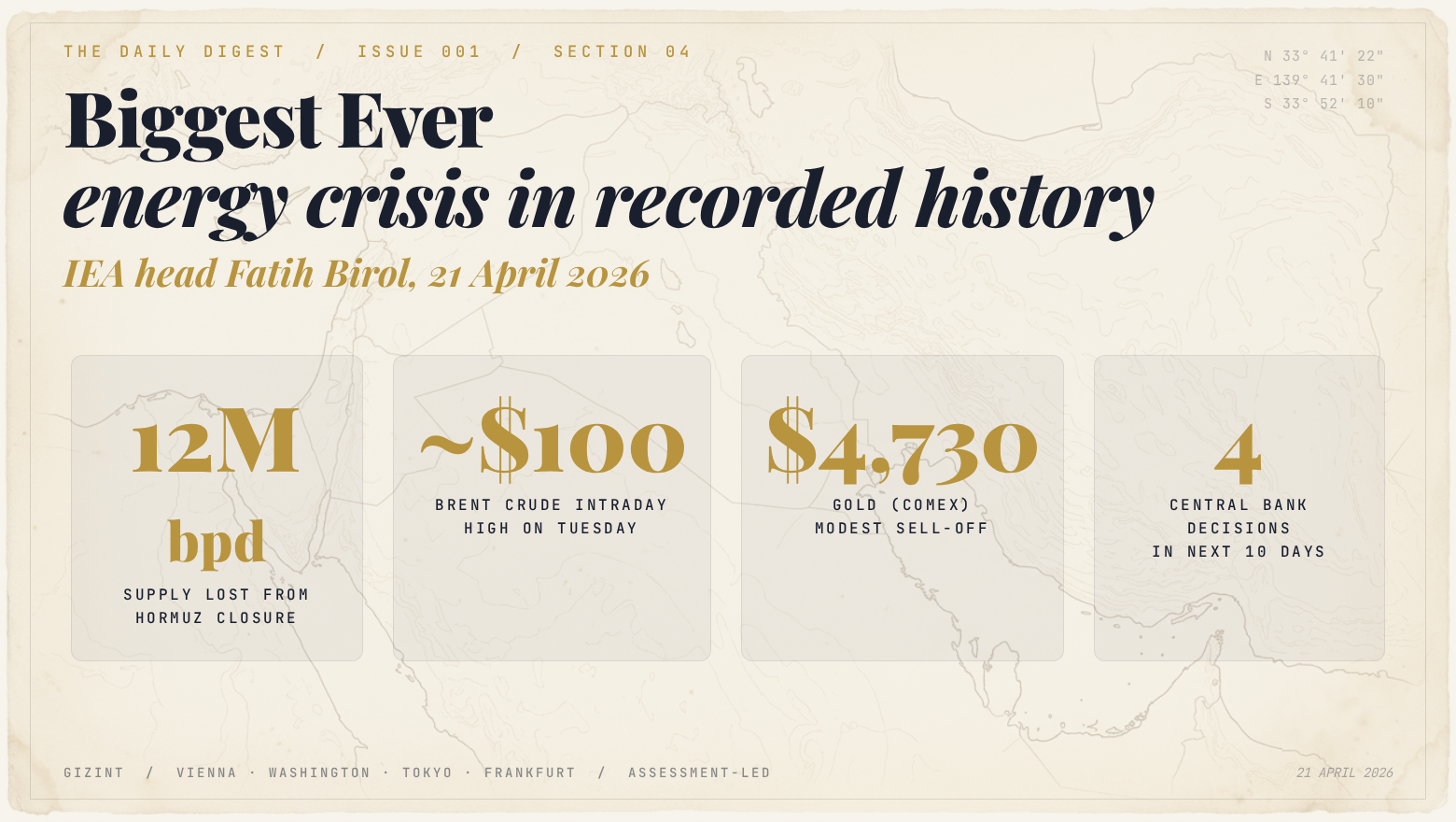 The biggest energy crisis in recorded history explainer