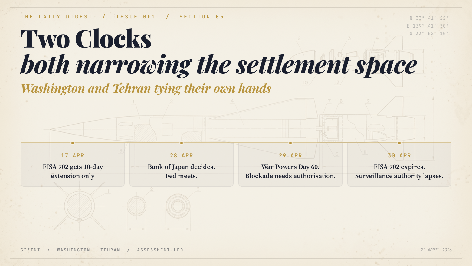 Two parliaments, both tying their governments' hands explainer