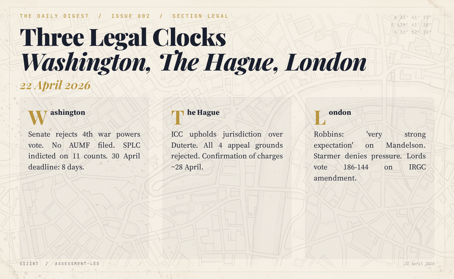 Washington, Manila, and Starmer's long day explainer
