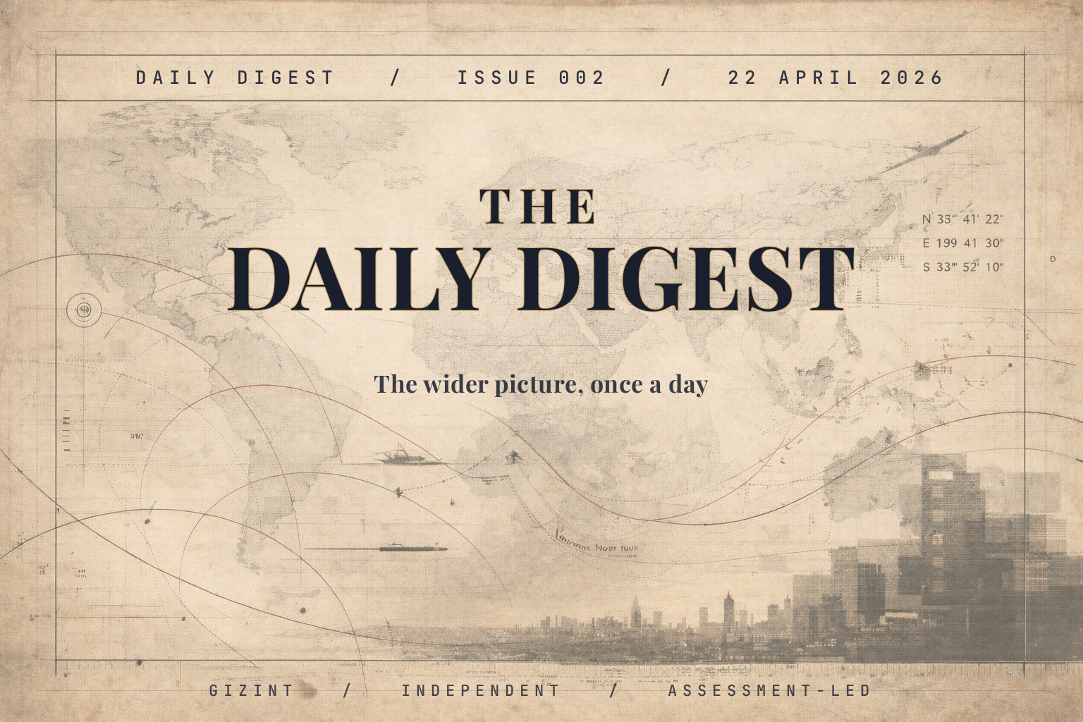 GIZINT Daily Digest — 22 April 2026