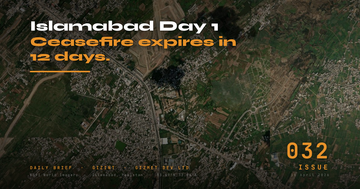 GIZINT — The Daily Brief | Issue 032