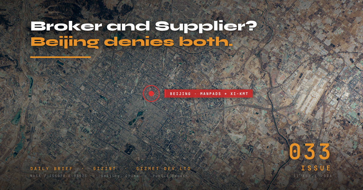 GIZINT — The Daily Brief | Issue 033