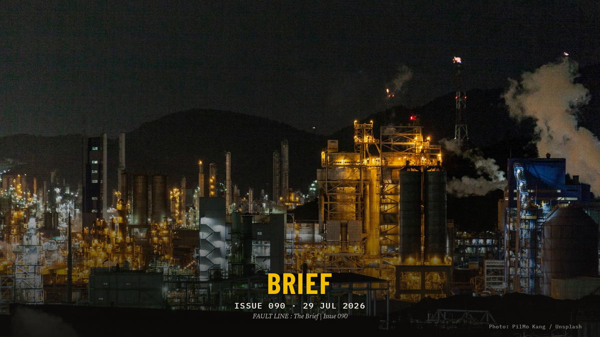 FAULT LINE Issue 090 · The Strike Pause Breaks on Its Fifth Night