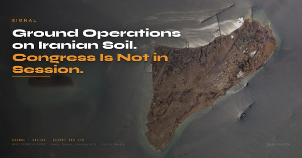 The Pentagon Plans Ground Operations on Iranian Soil. Congress Is Not in Session.