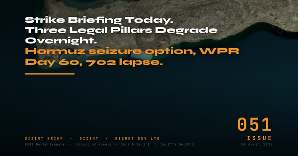 GIZINT Brief Issue 051