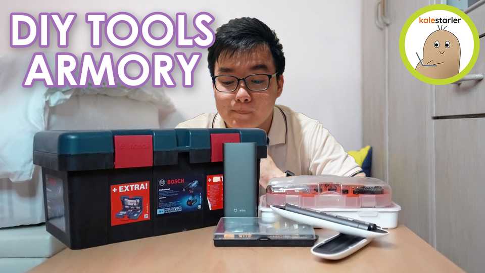 My MacGyver toolkit.