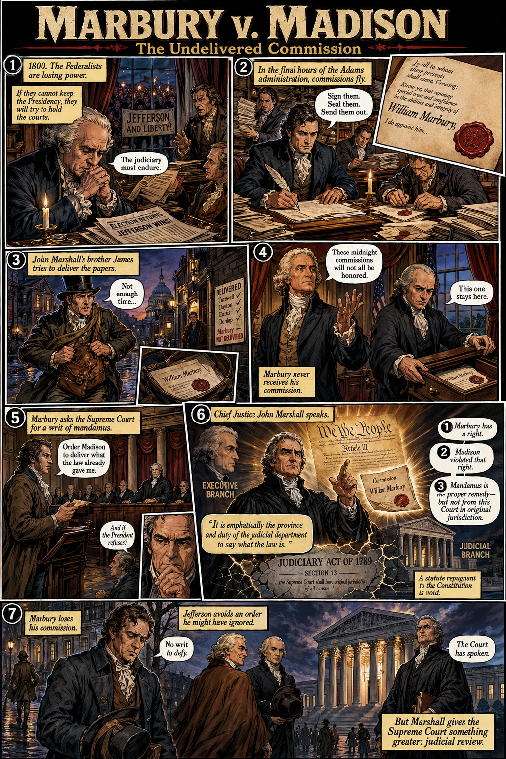 Teach law with AI-generated comic books