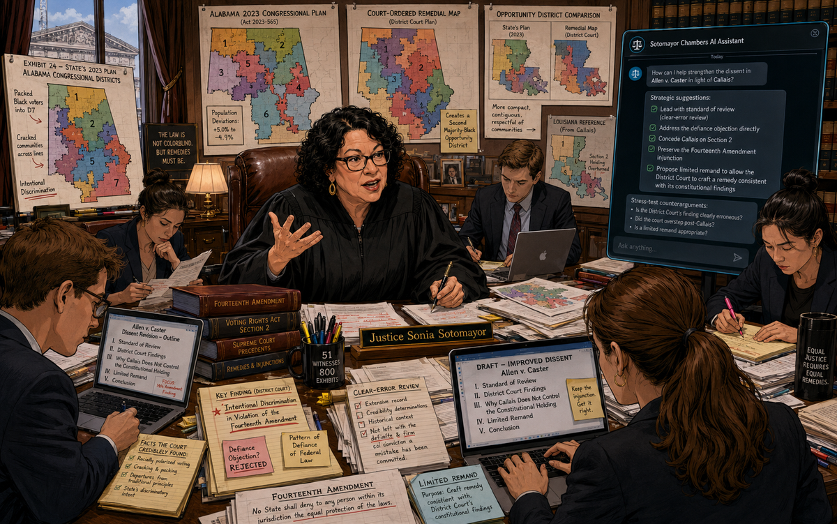 How AI Could Have Improved Justice Sotomayor's Recent Dissent