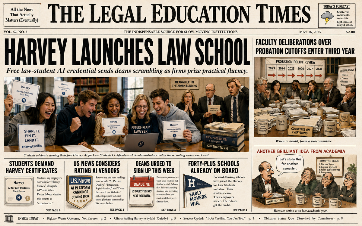 Harvey Law School!