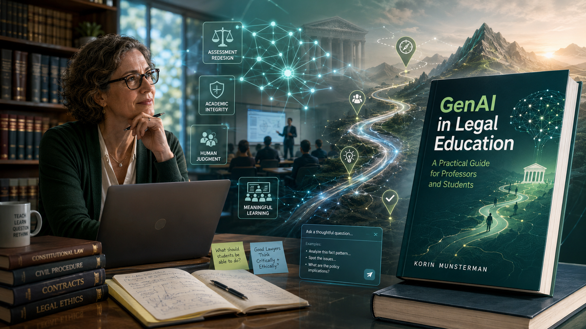 Go read a terrific new book on AI in Legal Education