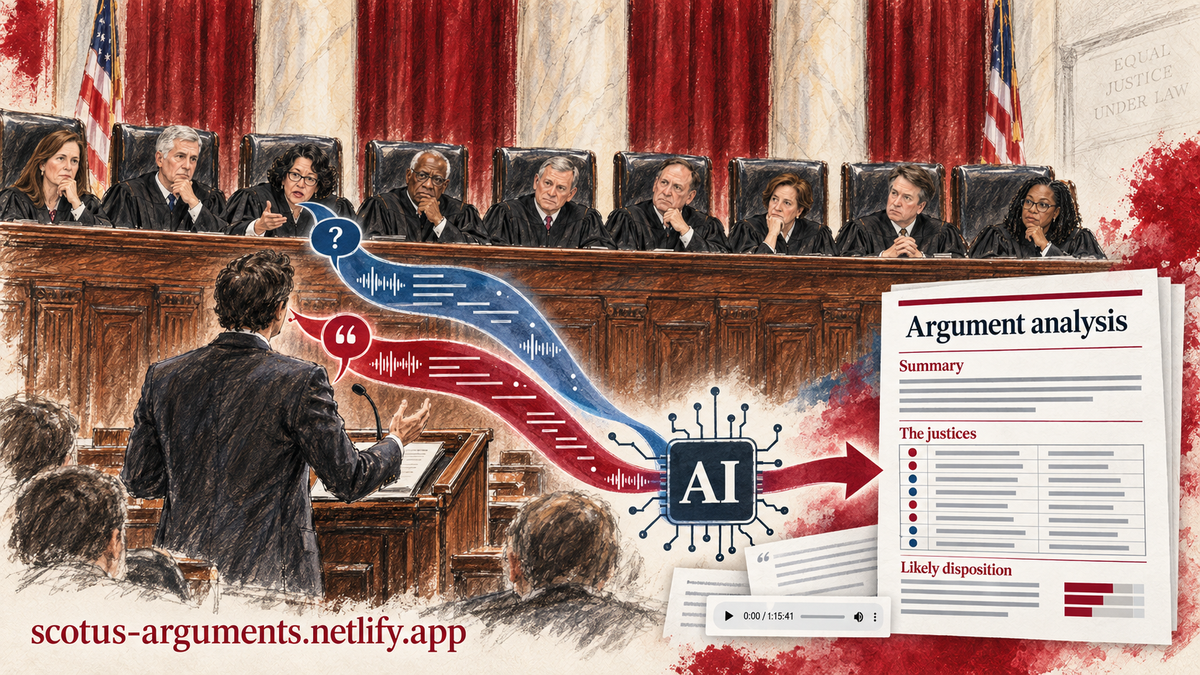 A new website on Supreme Court arguments