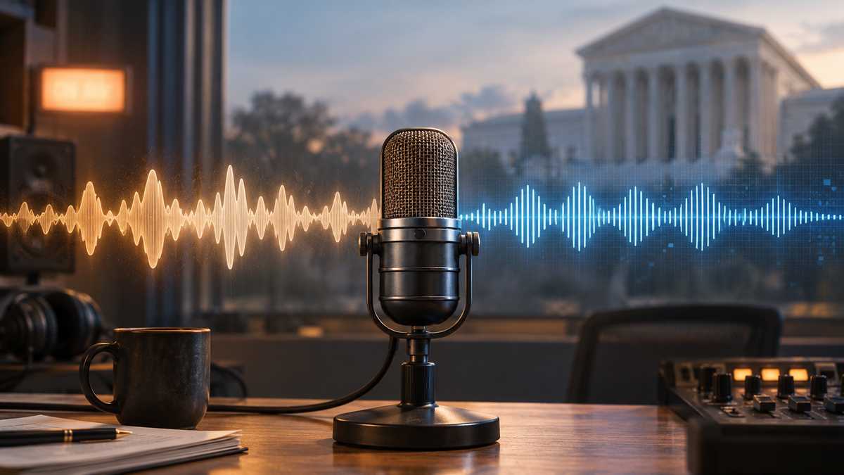 Synthetic voices and real ones: Notes from a Supreme Court preview interview