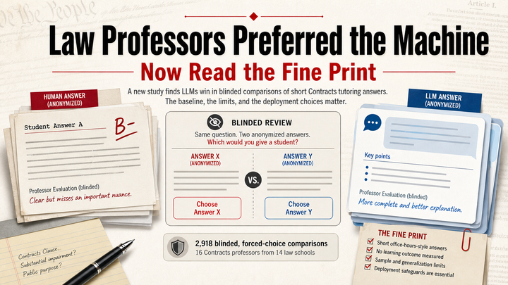 The Machine Beat the Professors. Or Did It?