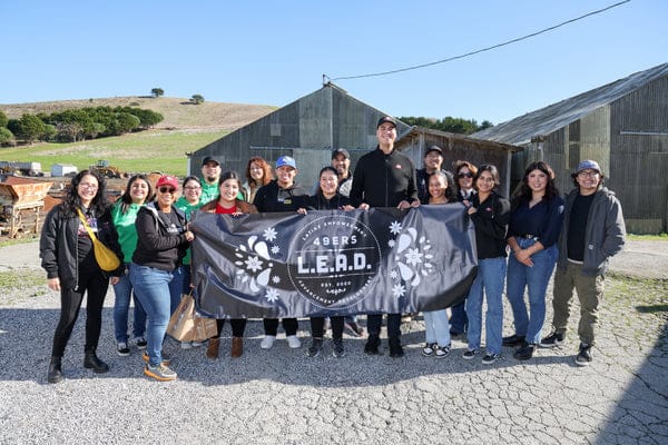49er's Latino ERG supporting ALAS in Half Moon Bay