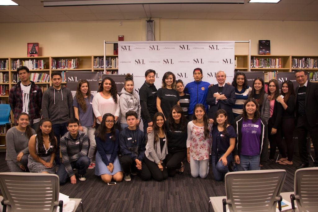 Milpitas High School receives SVL "Inspire Higher Tour"
