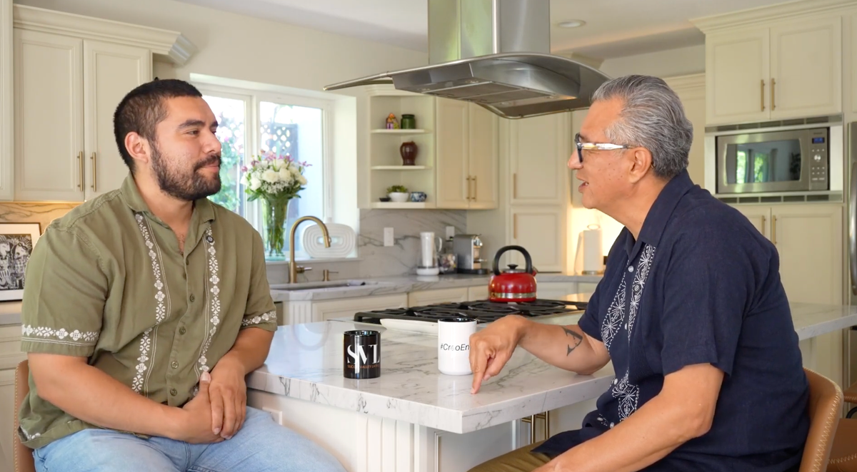 Dr. Antonio Lopez and SVL CEO Alex Ontiveros in conversation for Cafecito with SVL, Episode 1