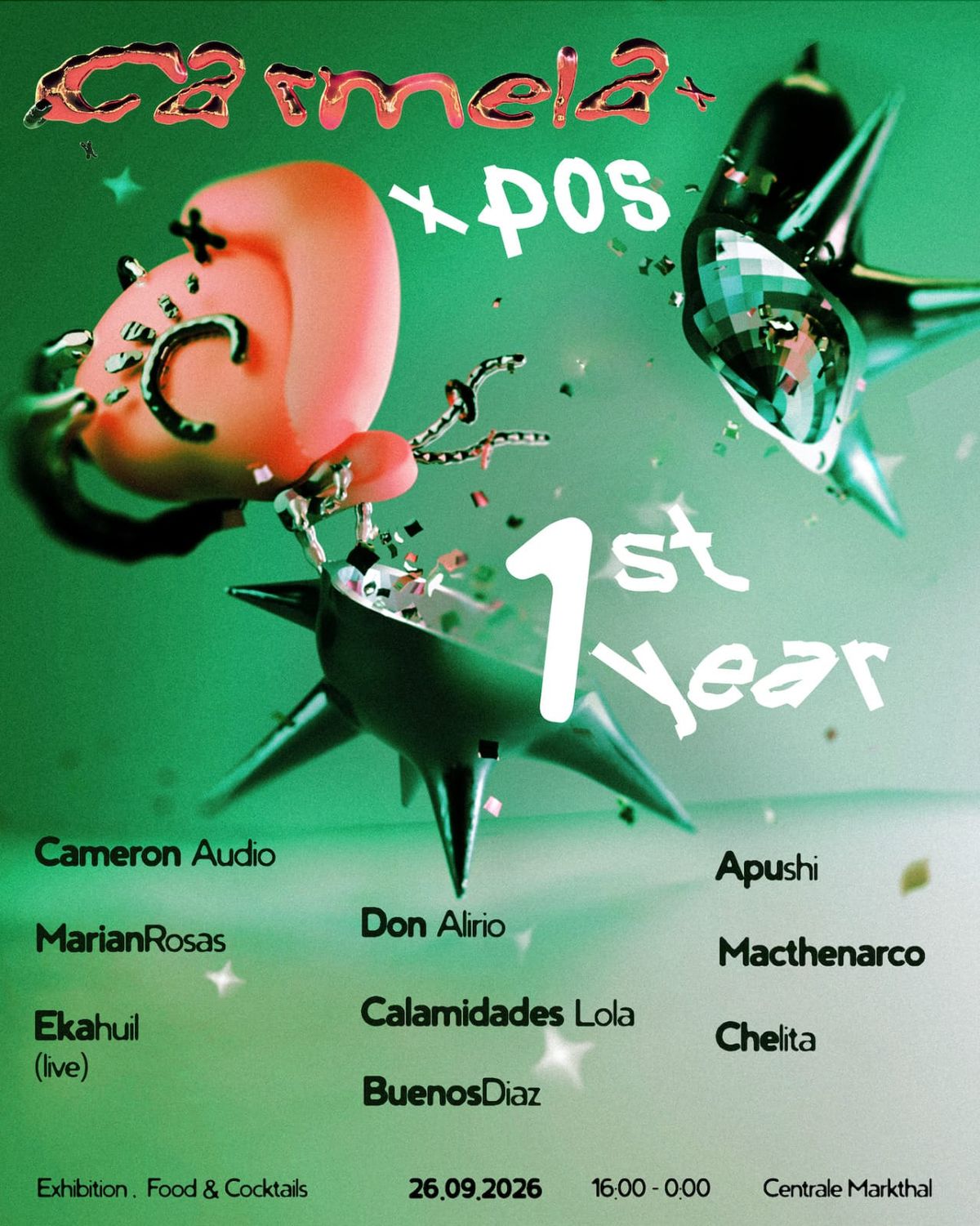 upcoming: un año de Carmela Collective