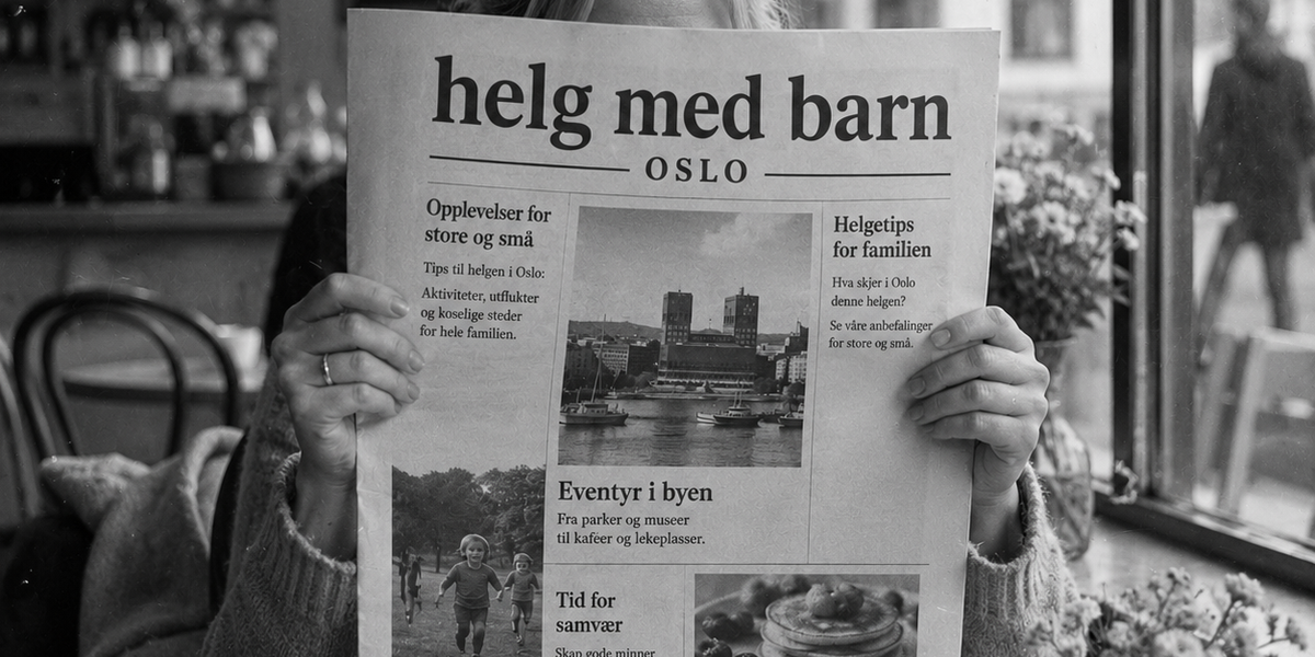 Oslo guide for barnefamilier