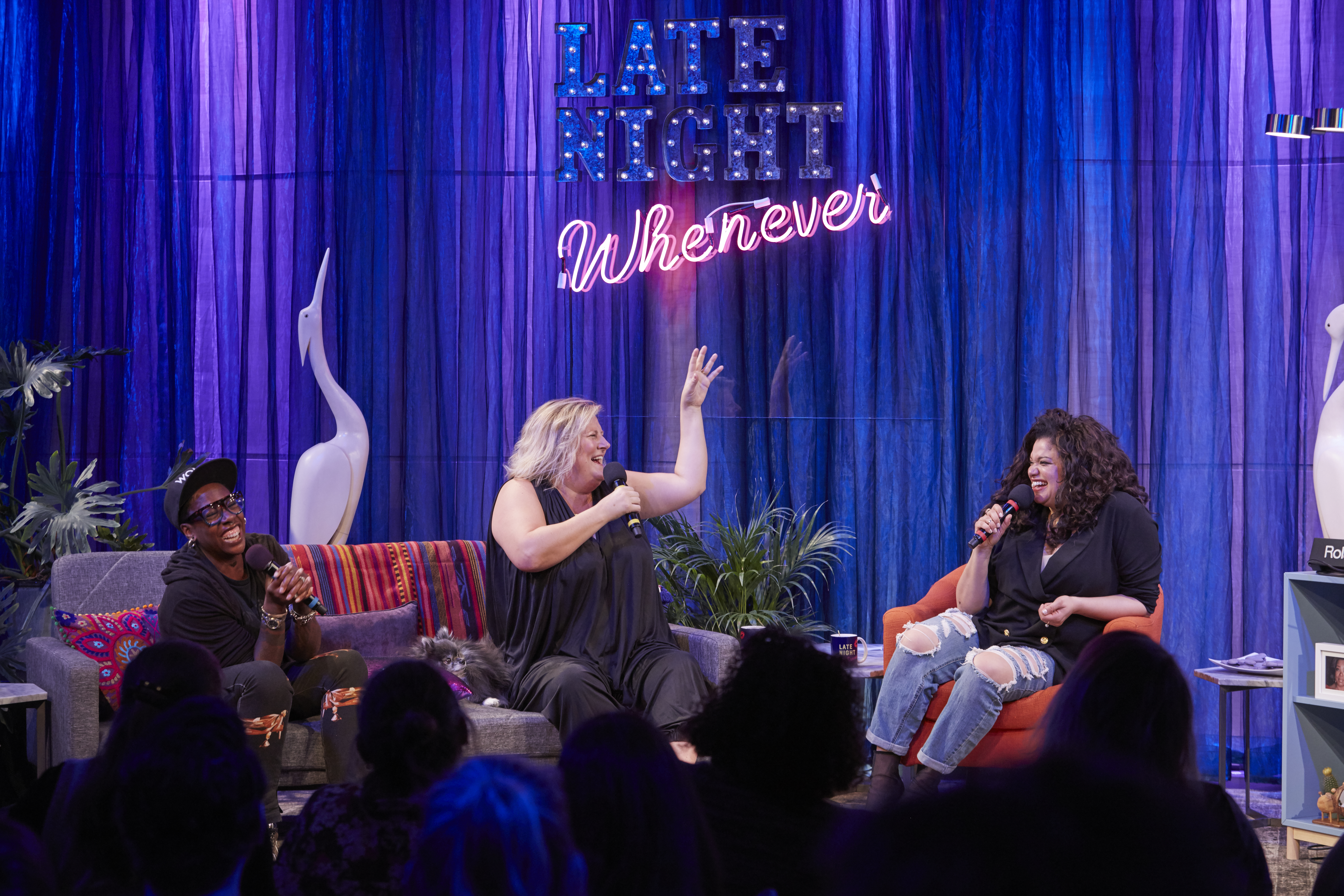 Gina Yashere, Bridget Everett, and Michelle Buteau