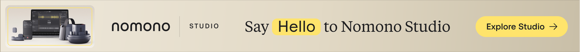 Nomono Header Banner Ad