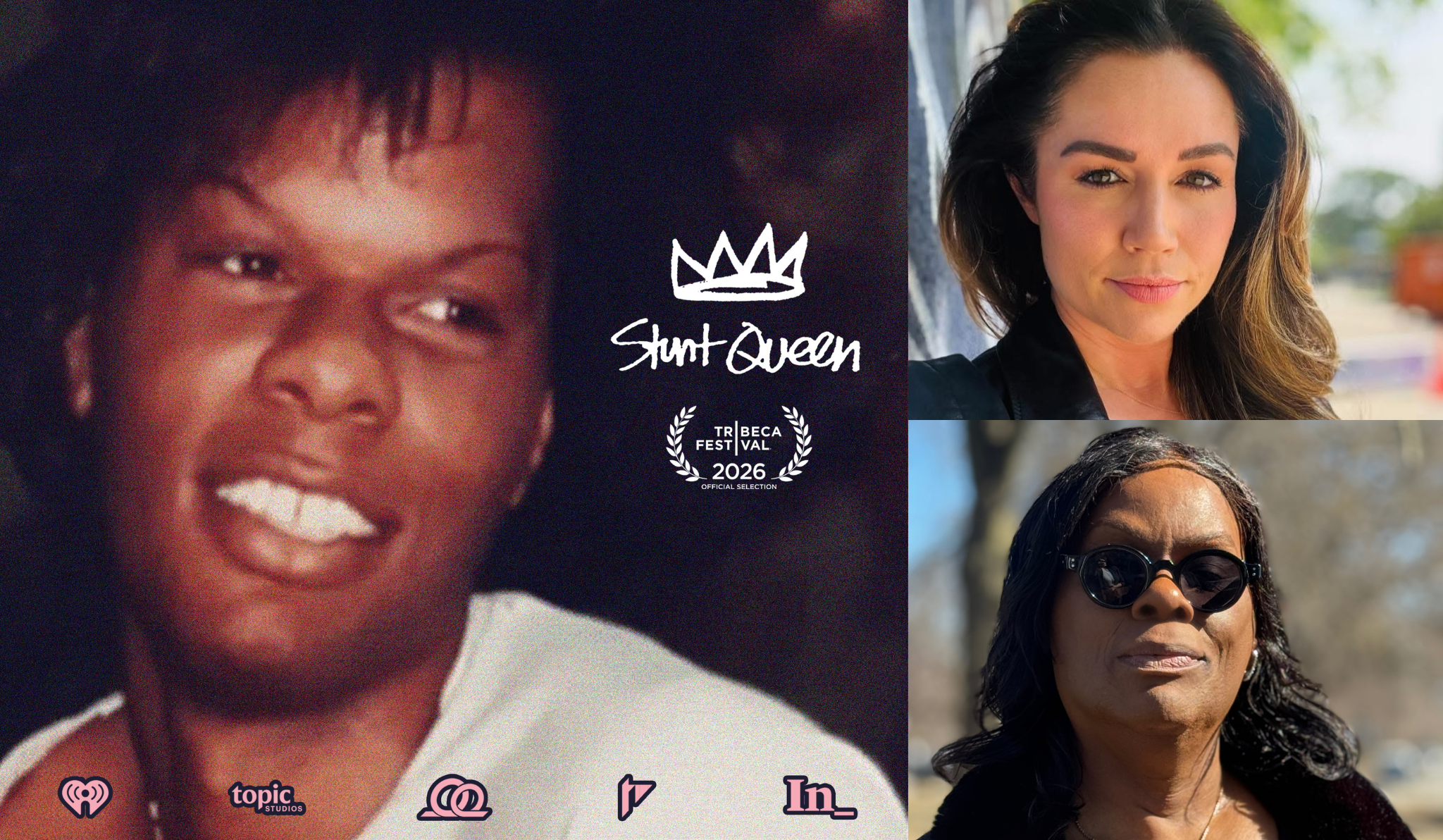 Stunt Queen podcast creators Dee Farmer and Alison Flowers