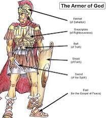 Armor of God prayer.