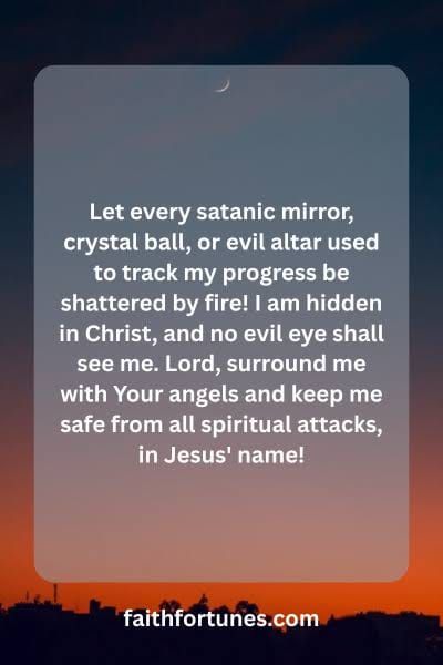 Prayer Points for Breaking the Power of Witches and Monitoring Spirits