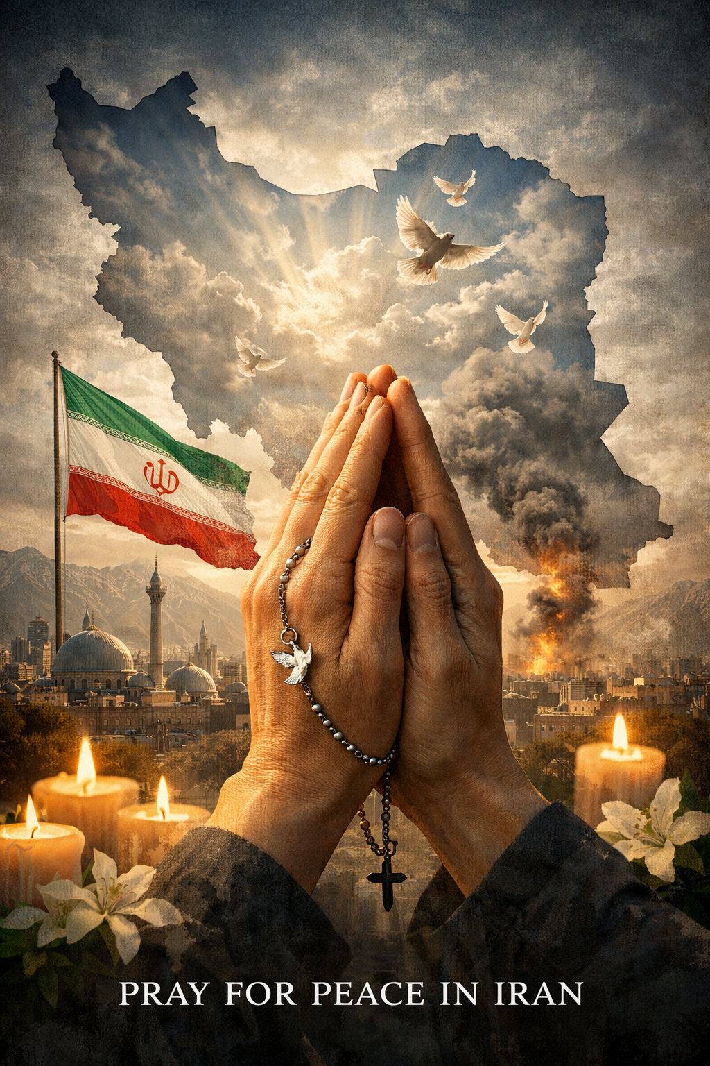 Pray for peace within Iran’s borders.