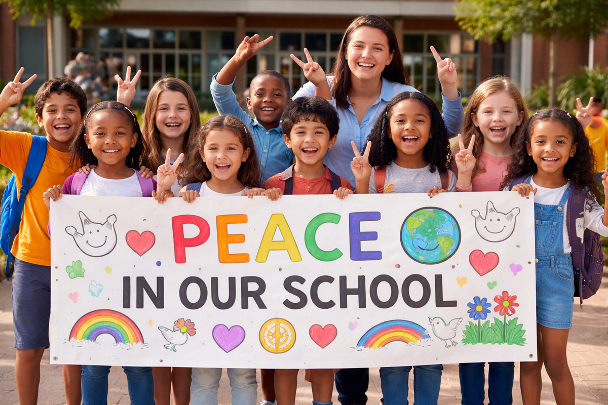 Prayer points for peace in our School.