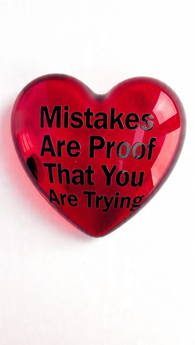 Mistakes Are Proof That You Are Trying