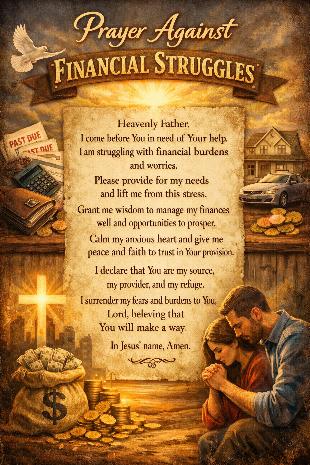 Prayer Against Financial Struggles.