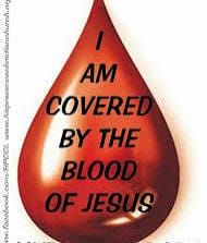Blood of Jesus covering.