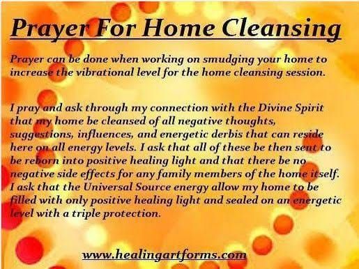 Prayer Cleansing Home.