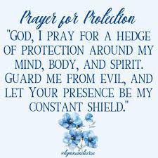 Hedge of protection prayer.