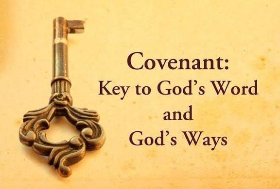 God's covenant program.