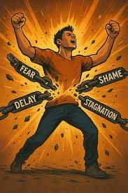 Breaking the chains of shame and stagnation.
