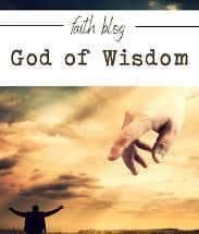 God's wisdom.