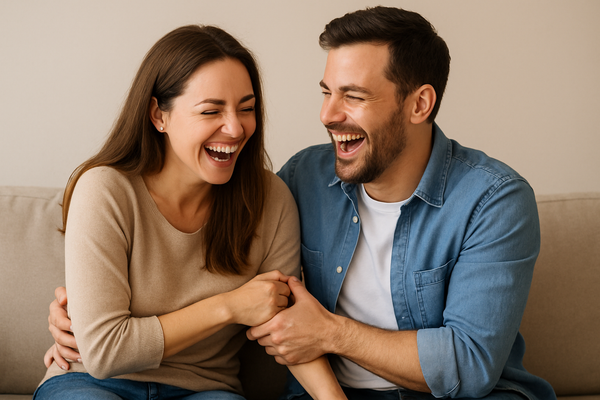 Laughter and playfulness.