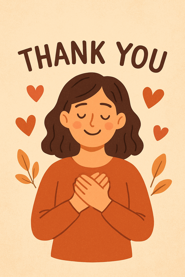Showing Appreciation and Gratitude