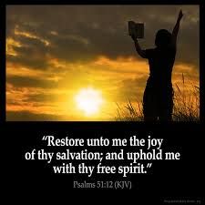 The Joy of salvation.