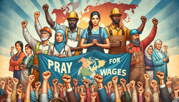 Pray  for fair wages global.