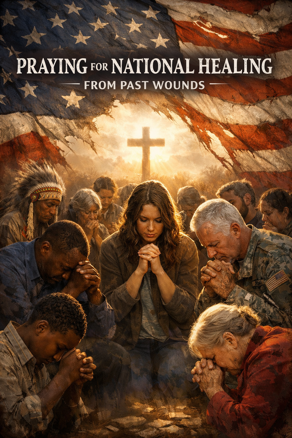 Pray for national healing from past wounds.