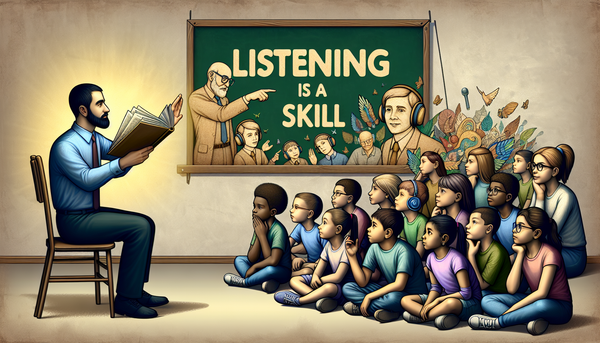 Listening is a Skill.