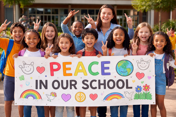 Prayer points for peace in our School.