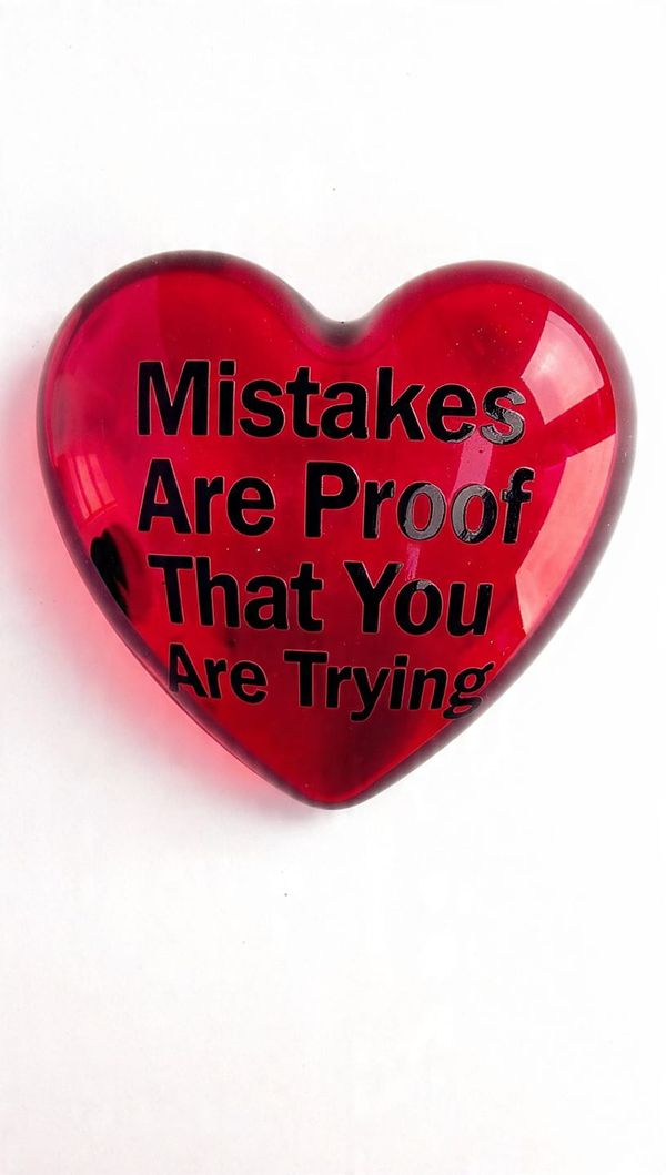 Mistakes Are Proof That You Are Trying